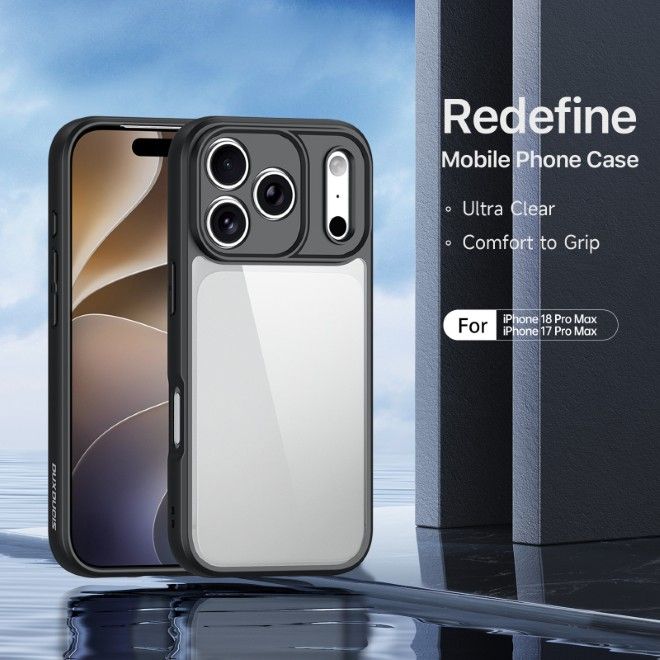 Dux Ducis - iPhone 18 Pro Max / 17 Pro Max Hülle - Hardcase - Aimo Series - schwarz