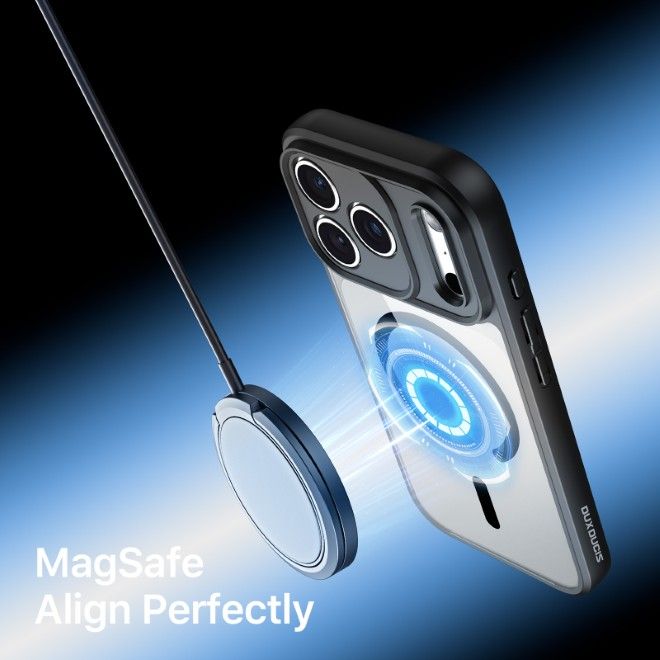 Dux Ducis - iPhone 18 Pro Max / 17 Pro Max Hülle - Hardcase - MagSafe - Aimo Mag Series - schwarz