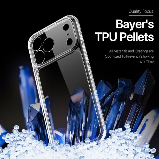 Dux Ducis - iPhone 18 Pro Max / 17 Pro Max Hülle - Hardcase - Clin Series - transparent