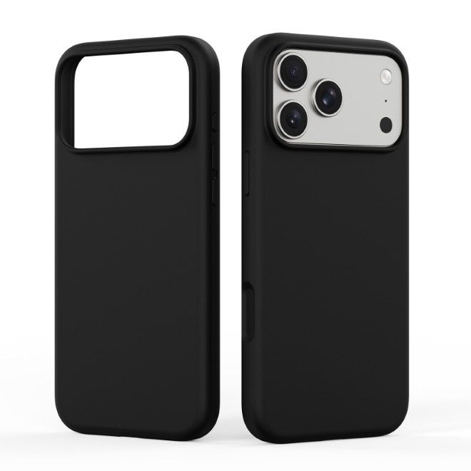 Dux Ducis - iPhone 18 Pro Max / 17 Pro Max Hülle - Silikon Hardcase - mit MagSafe - Piel Series - schwarz
