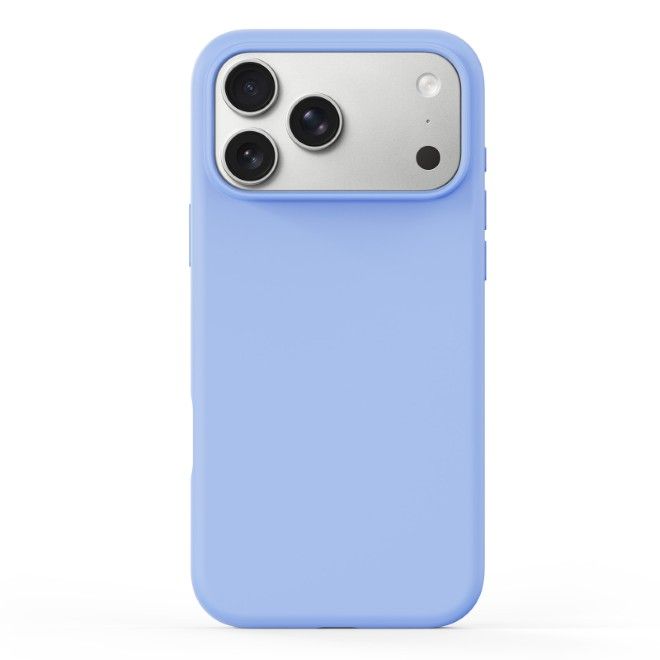 Dux Ducis - iPhone 18 Pro Max / 17 Pro Max Hülle - Silikon Hardcase - mit MagSafe - Piel Series - hellblau