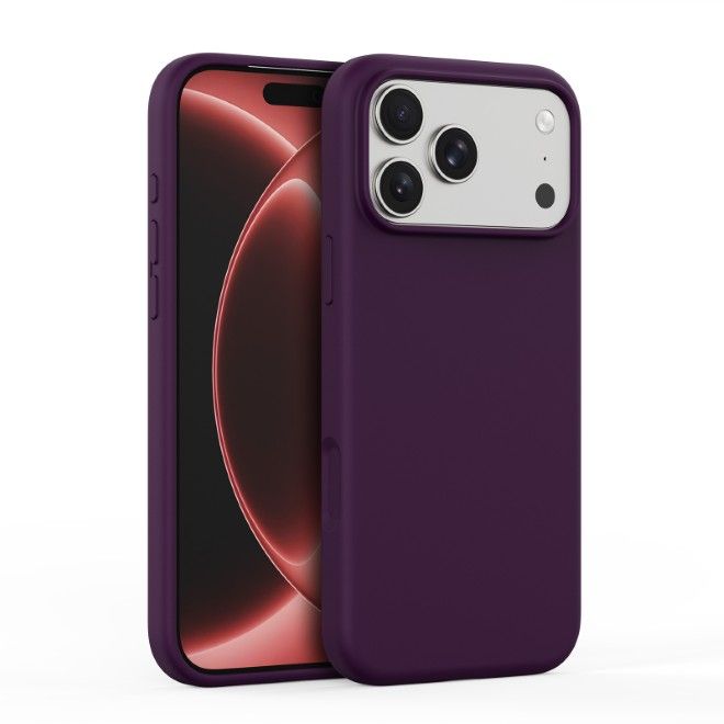 Dux Ducis - iPhone 18 Pro Max / 17 Pro Max Hülle - Silikon Hardcase - mit MagSafe - Piel Series - violett