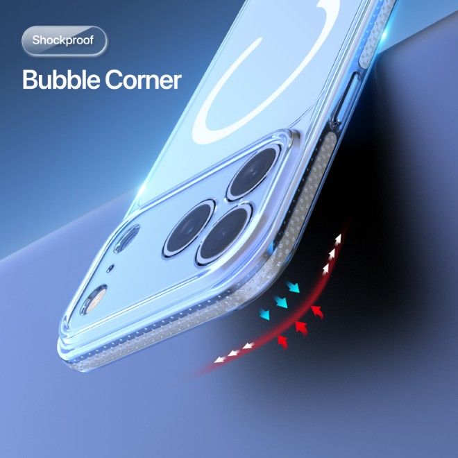Dux Ducis - iPhone 18 Pro Max / 17 Pro Max Hülle - Hardcase - mit MagSafe - Clin Mag Series - transparent