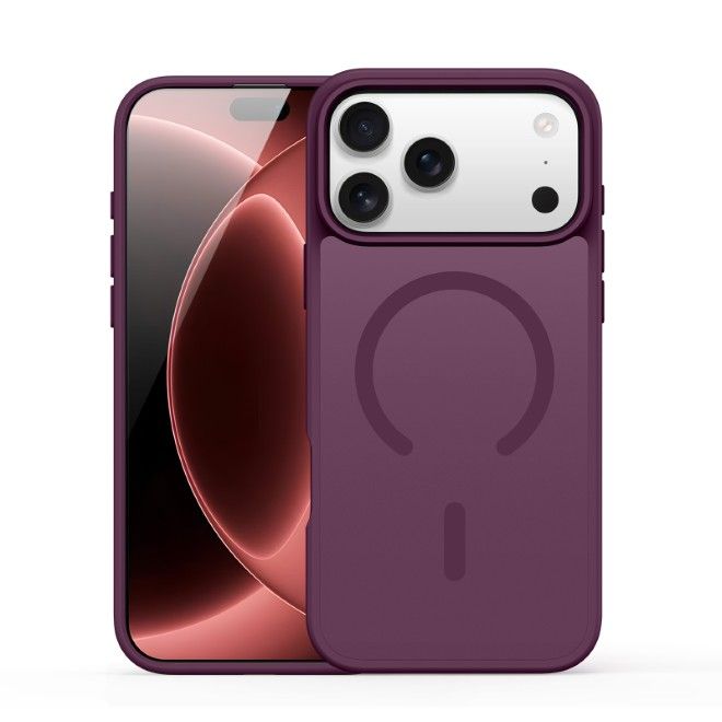 Dux Ducis - iPhone 18 Pro Max / 17 Pro Max Hülle - TPU und PC Hardcase - MagSafe kompatibel - Yind Open Ring Series - violett