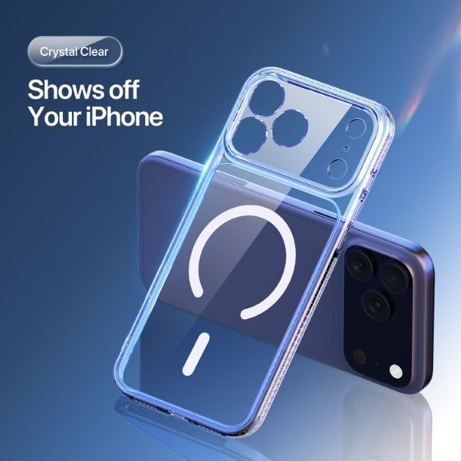 Dux Ducis - iPhone 18 Pro / 17 Pro Hülle - Hardcase - mit MagSafe - Clin Mag Series - transparent