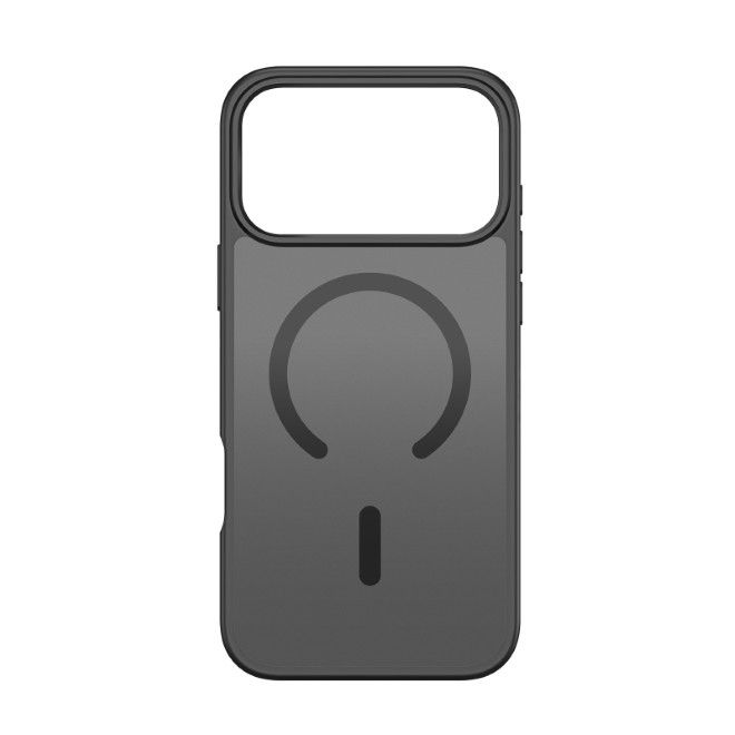 Dux Ducis - iPhone 18 Pro / 17 Pro Hülle - TPU und PC Hardcase - MagSafe kompatibel - Yind Open Ring Series - schwarz