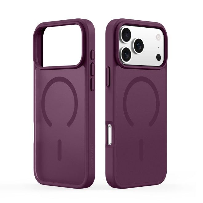 Dux Ducis - iPhone 18 Pro / 17 Pro Hülle - TPU und PC Hardcase - MagSafe kompatibel - Yind Open Ring Series - violett