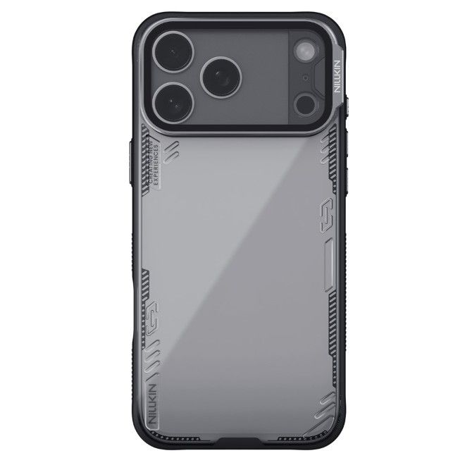Nillkin - iPhone 18 Pro Max / 17 Pro Max Hülle - PC und TPU Hardcase - mit Standfunktion - Iceblade Prop Series - schwarz