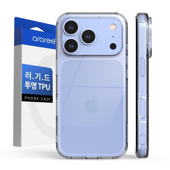 Araree - iPhone 18 Pro / 17 Pro Hülle - Case aus TPU Plastik - Anti-Slip Grip - Flexield Series - transparent