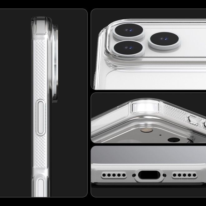 Araree - iPhone 18 Pro Max / 17 Pro Max Hülle - Case aus TPU Plastik - Anti-Slip Grip - Flexield Series - transparent