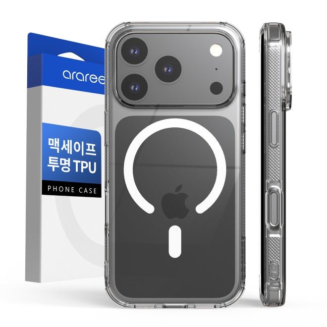 Araree - iPhone 18 Pro / 17 Pro Hülle - Case aus TPU Plastik - Anti-Slip Grip - mit MagSafe - Flexield M Series - transparent