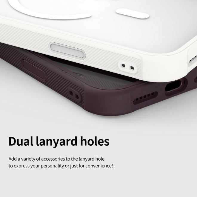 Araree - iPhone 18 Pro / 17 Pro Hülle - Hardcase aus TPU und PC - MagSafe kompatibel - Duple M Armor Series - weiss