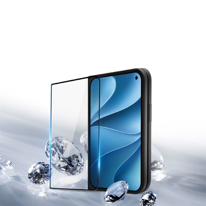 Dux Ducis - iPhone Duo Schutzglas Frontdisplayschutz - HD-2.5D-R Series - schwarz