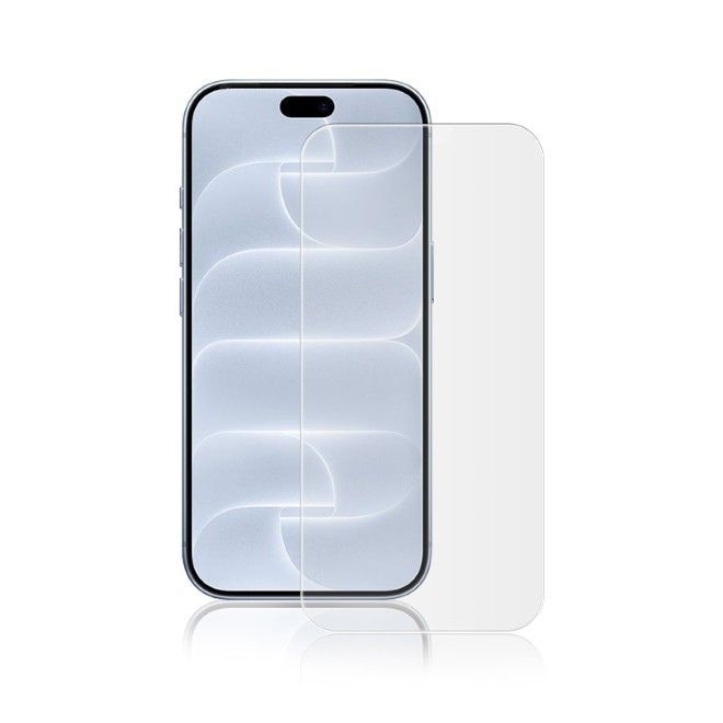 iPhone 18 Pro / 17 Pro Panzerglas 2.5D Full Cover - Full Glue Displayschutz (0.33 mm) - transparent