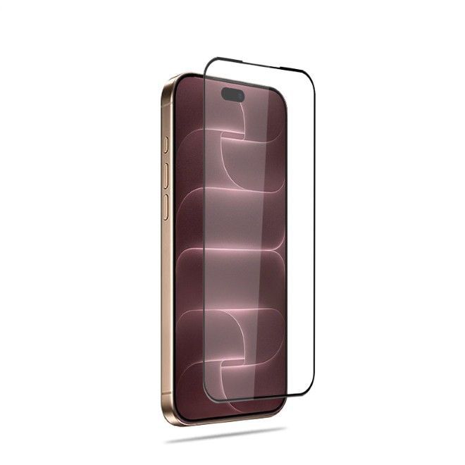 iPhone 18 Pro Max / 17 Pro Max Panzerglas 3D Full Cover - Full Glue Displayschutz (0.33 mm) - schwarz