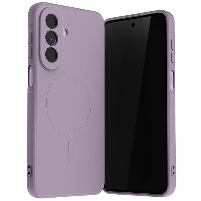 Goospery - Samsung Galaxy A27 Hülle - Pure MagSafe Silicone Case Series - lavendel