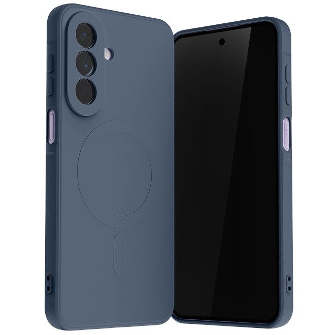 Goospery - Samsung Galaxy A27 Hülle - Pure MagSafe Silicone Case Series - navy