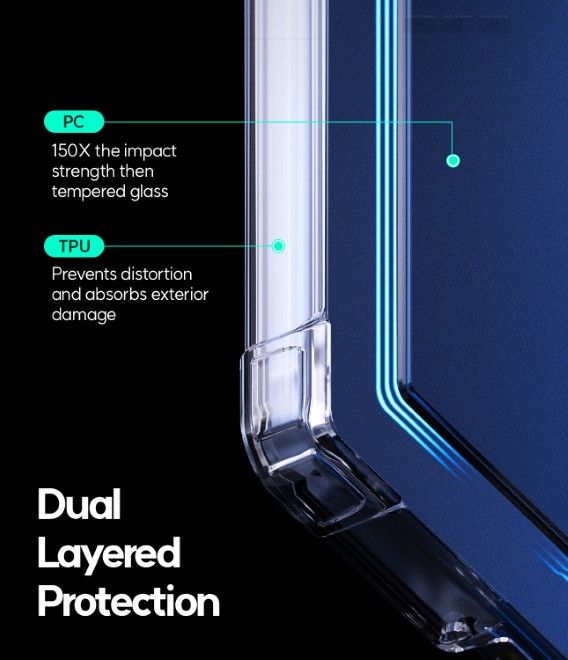 Goospery - Samsung Galaxy Z Fold8 Hülle - Super Protect Case Series - transparent