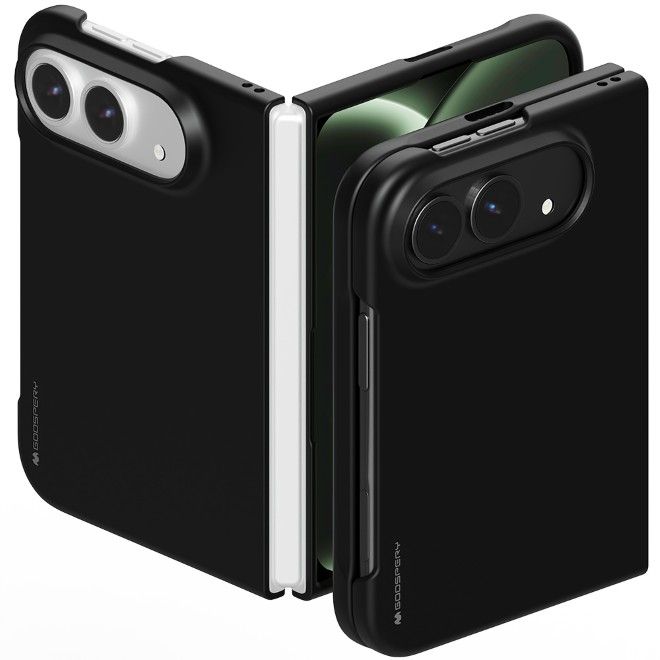 Goospery - iPhone Duo Hülle - Hardcase - Fard Series - schwarz