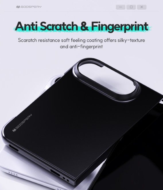 Goospery - iPhone Duo Hülle - Hardcase - Fard Series - schwarz