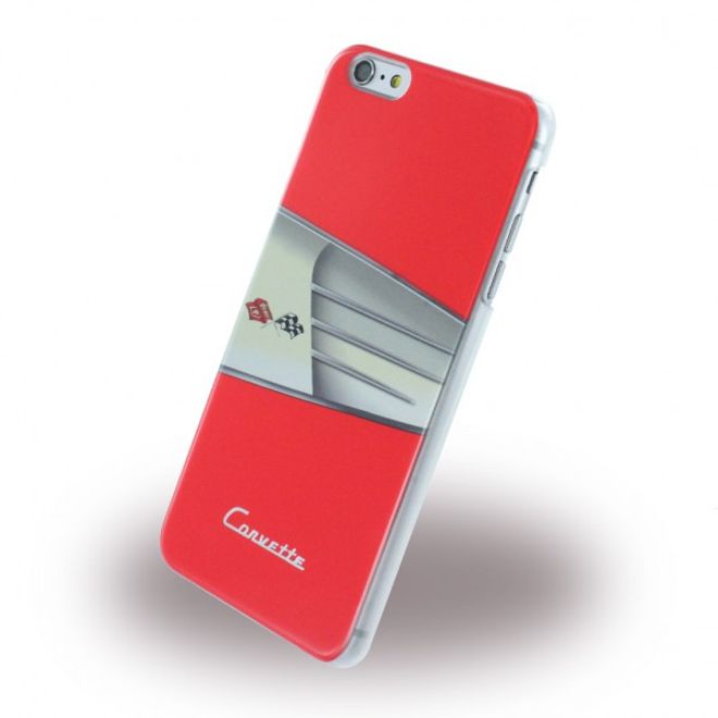 iPhone 6/6S Corvette C1 Classic Hart Plastik Case Hülle - rot