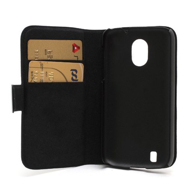 ZTE Blade 3 Echtleder Case von Doormoon (Beispielbild in Schwarz) - rosa
