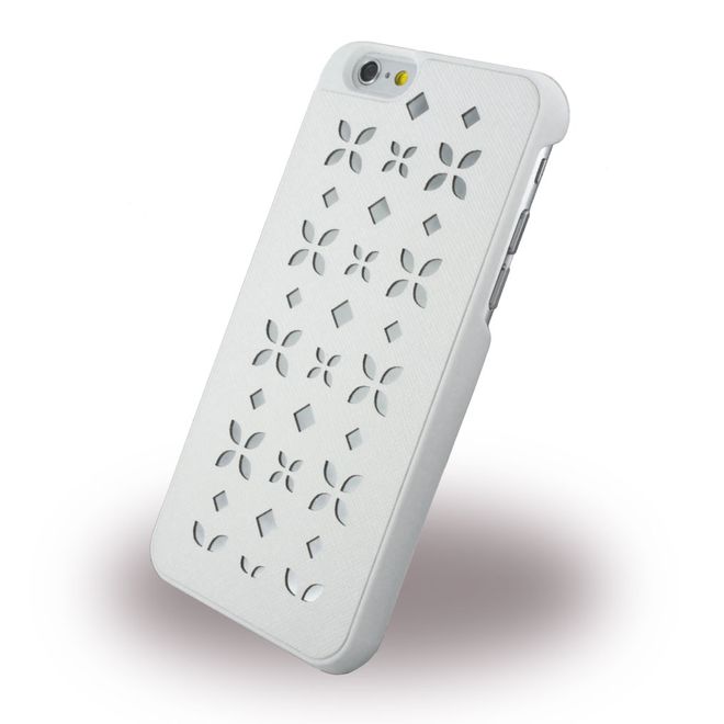 Michael Kors - iPhone 6/6S Handyhülle - Case aus Plastik/Leder - Electronics - 32T6SELL3U - weiss