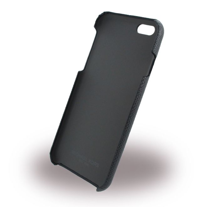 Michael Kors - iPhone 6/6S Handyhülle - Case aus Plastik/Leder - Saffiano - 39F5LELL1L - grau