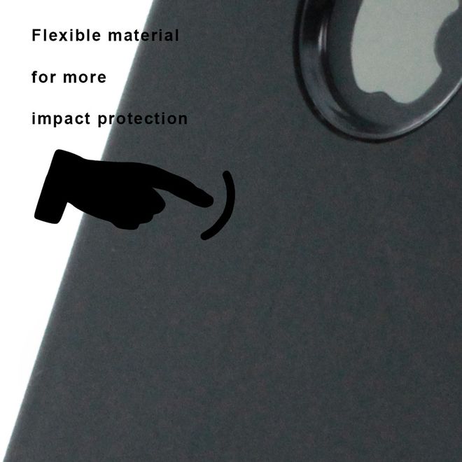 UreParts - iPhone 8 Plus / 7 Plus Handyhülle - Case aus Plastik - Anti Gravity - schwarz