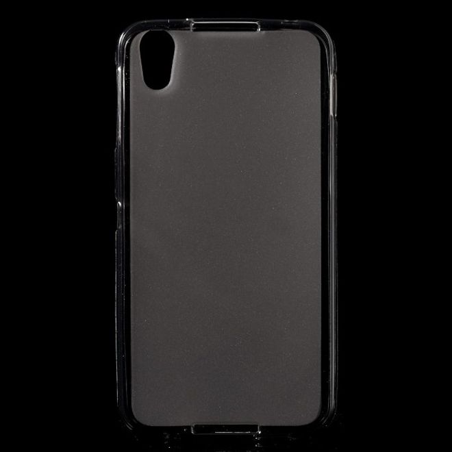 Alcatel OneTouch Idol 4 Elastische, matte Plastik Cover Hülle - grau