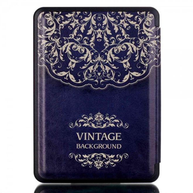 Amazon All-New Kindle Leder Smart Flip Case Hülle mit Mandala