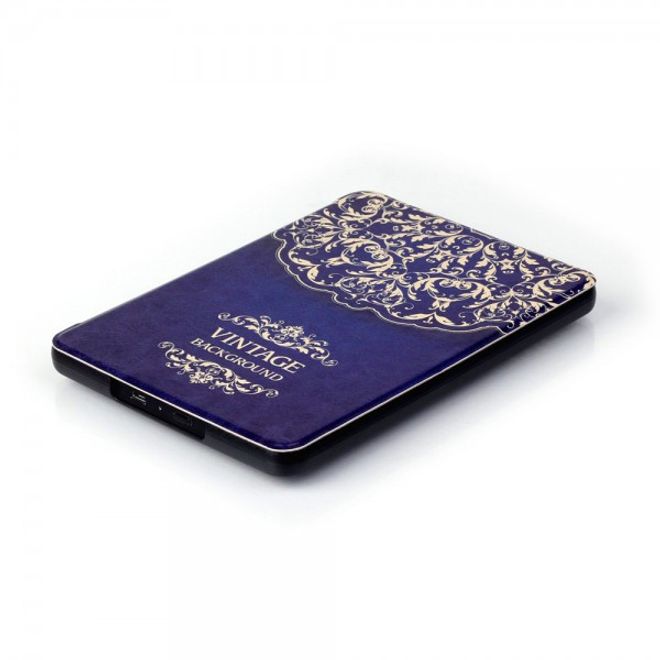 Amazon All-New Kindle Leder Smart Flip Case Hülle mit Mandala