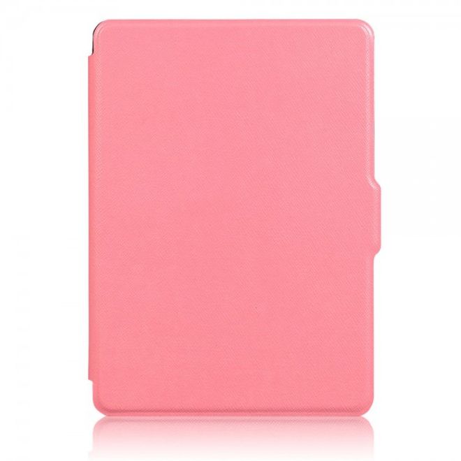 Amazon All-New Kindle Schicke Leder Smart Case Hülle mit Kreuzmuster - pink