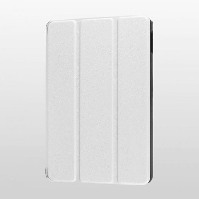 Amazon Fire 7 Dreifach faltbare Leder Case Hülle mit Standfunktion - weiss