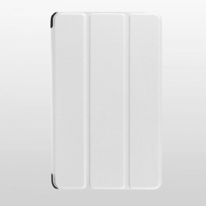 Amazon Fire 7 Dreifach faltbare Leder Case Hülle mit Standfunktion - weiss