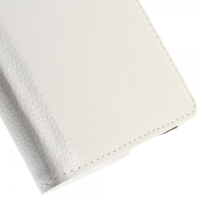 Amazon Fire HD 6 360° rotierbare Leder Cover Hülle mit Litchitextur und Standfunktion - weiss