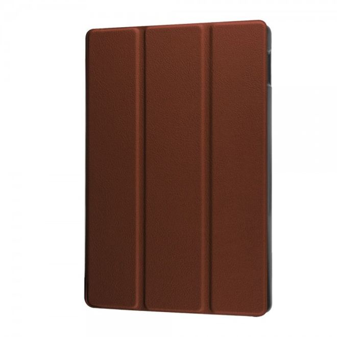 Amazon Fire HD 8 Dreifach faltbare Leder Case Hülle mit Standfunktion - braun