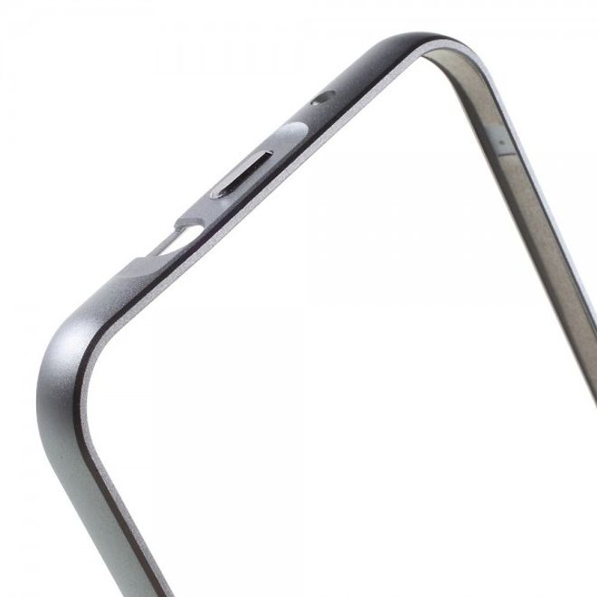 Asus Zenfone 2 Laser 5.5 Hülle - Bumper aus Aluminium - grau
