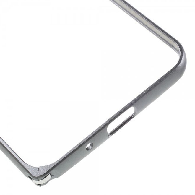 Asus Zenfone 2 Laser 5.5 Hülle - Bumper aus Aluminium - grau