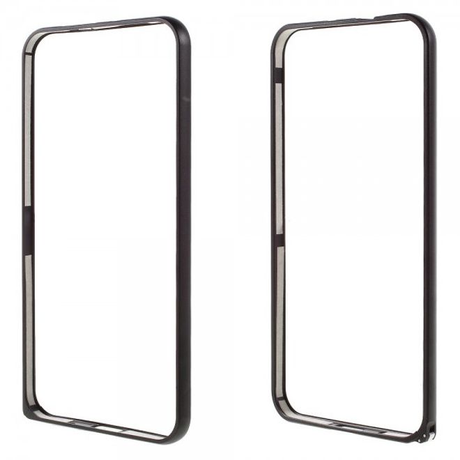 Asus Zenfone 2 Laser 5.5 Hülle - Bumper aus Aluminium - schwarz