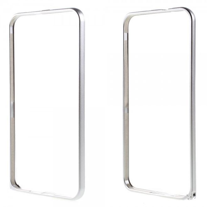 Asus Zenfone 2 Laser 5.5 Hülle - Bumper aus Aluminium - silber