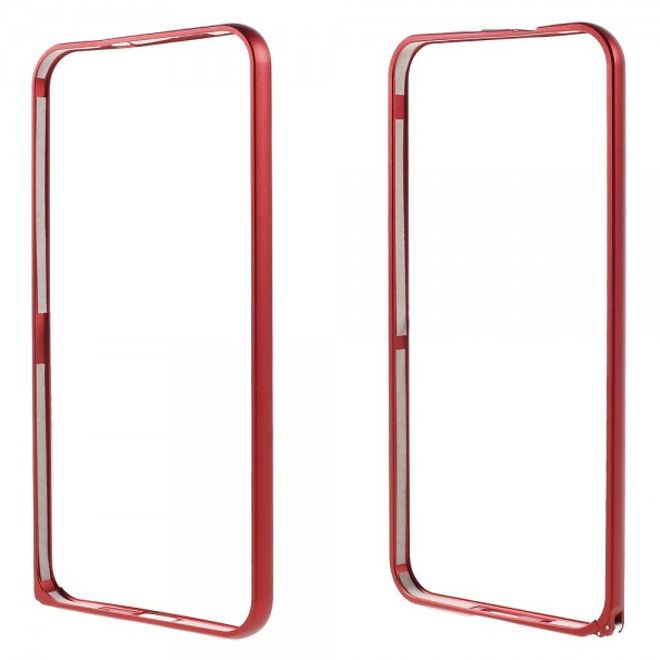 Asus Zenfone 2 Laser 5.5 Hülle - Bumper aus Aluminium - rot