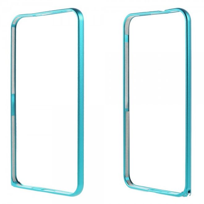 Asus Zenfone 2 Laser 5.5 Hülle - Bumper aus Aluminium - hellblau