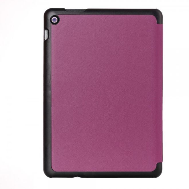 Asus ZenPad 10 Dreifach faltbare Leder Smart Case Hülle - purpur