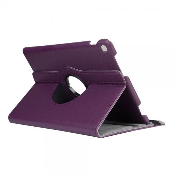 Asus ZenPad 10 Rotierbare Leder Cover Case Hülle mit Litchitextur - purpur