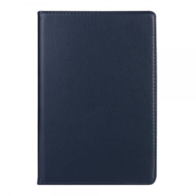 Asus ZenPad 10 Rotierbare Leder Cover Case Hülle mit Litchitextur - dunkelblau