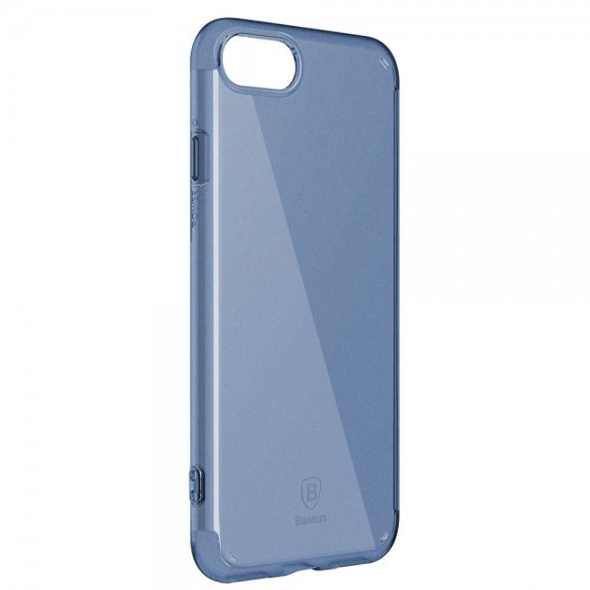 Baseus - iPhone 8 Plus / 7 Plus Hülle - TPU Softcase Simple Series - blau