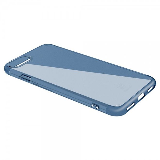 Baseus - iPhone 8 Plus / 7 Plus Hülle - TPU Softcase Simple Series - blau