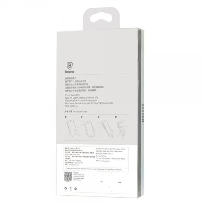 Baseus - iPhone 8 Plus / 7 Plus Hülle - TPU Softcase Simple Series - blau