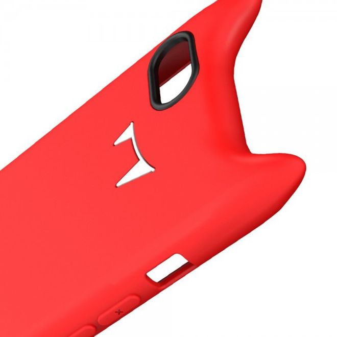 Baseus - iPhone 8 Plus / 7 Plus Cover - Hülle aus Silikon - 3D Devil Series - rot